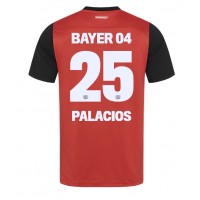 Fotballdrakt Herre Bayer Leverkusen Exequiel Palacios #25 Hjemmedrakt 2024-25 Kortermet